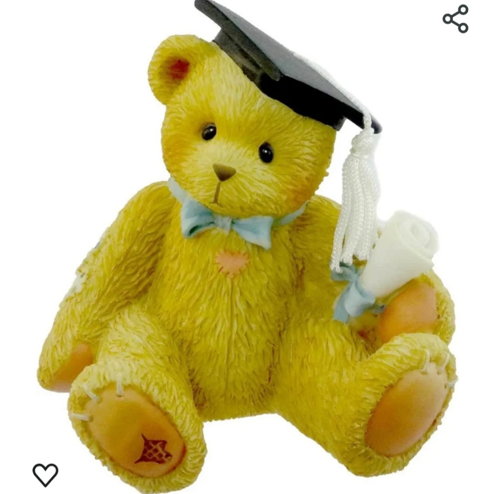 Cherished Teddies Precious Moments Graduation Boy Teddy Bear